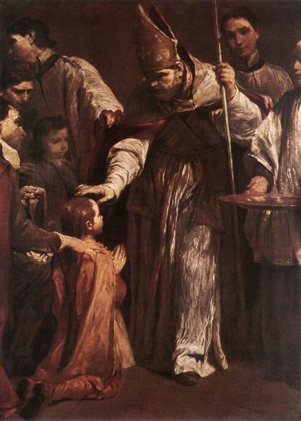 Семь Таинств - Конфирмация, 1712