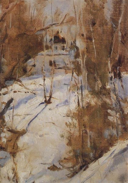 Зима в Абрамцеве, 1886