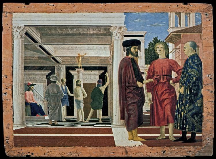Бичевание Христа, c.1445 - 1450