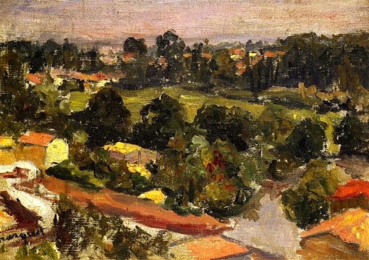 Парижский пригород, 1897
