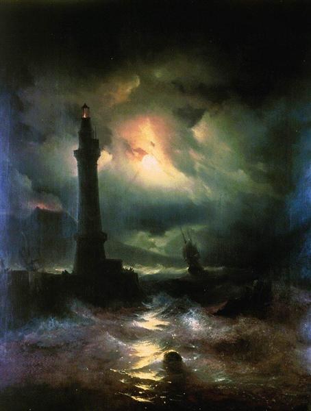 Неаполитанский маяк, 1842