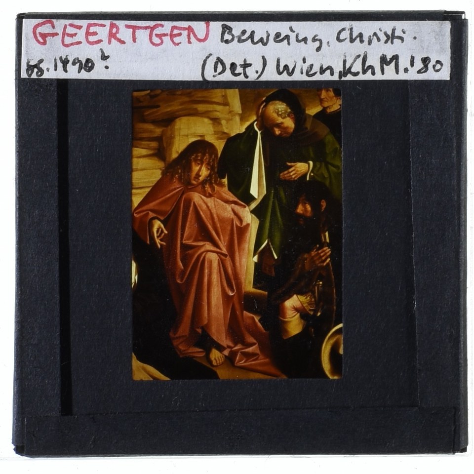 Гертген, Оплакивание Христа (Вена KHM GG 991): Деталь