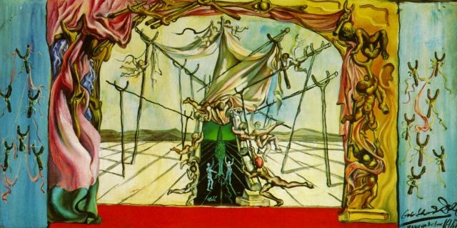 Дизайн декораций «Ромео и Джульетта» (задники и фланги), 1942