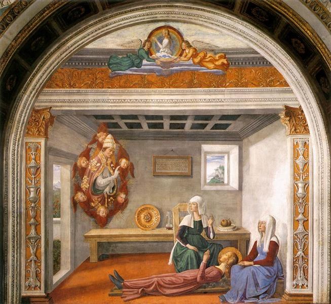Сообщение о смерти святителя Иоанна Крестителя. Фине, 1473 - 1475