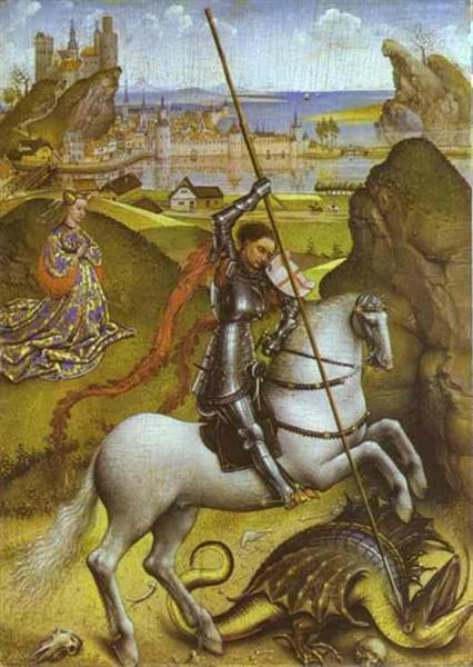 Святой Георгий и дракон, 1432 - 1435