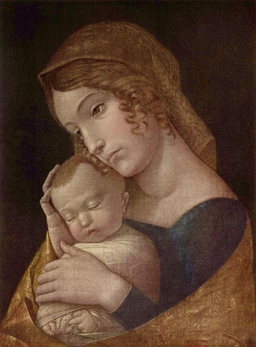 Мария «со спящим» ребенком, 1455
