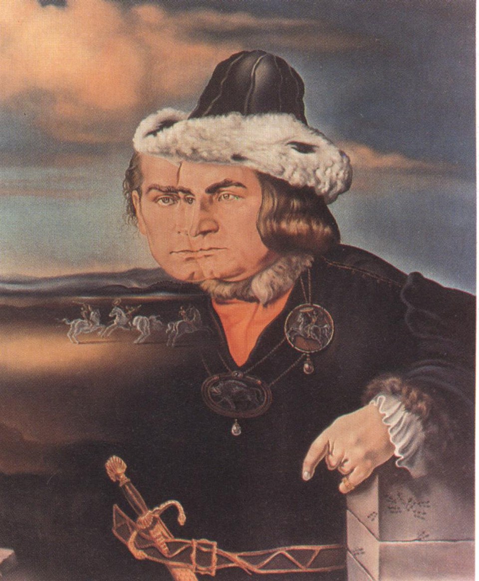 Портрет Лоуренса Оливье в роли Ричарда III, 1955