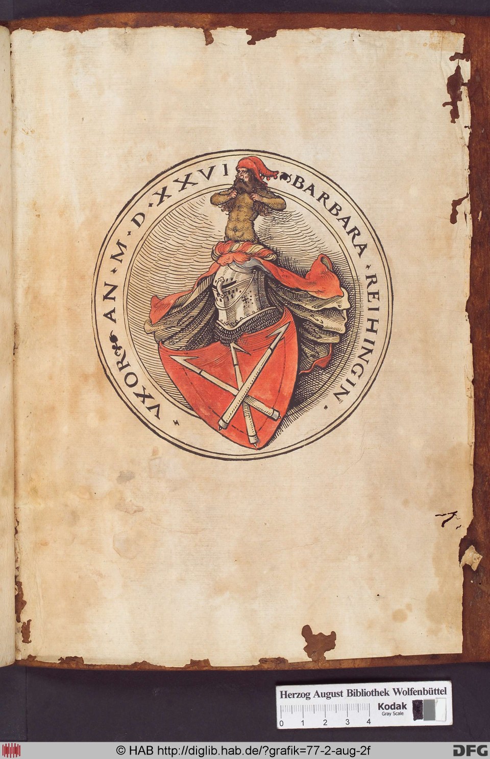 Экслибрис Барабары Райхинген.