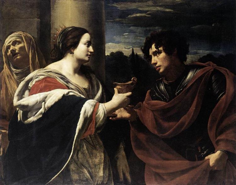 Софонисба принимает отравленную чашу, c.1623
