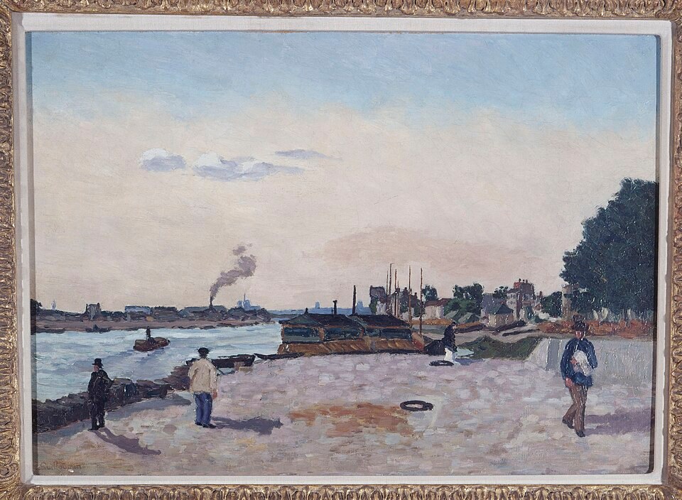 Набережная Берси, около 1874 года.