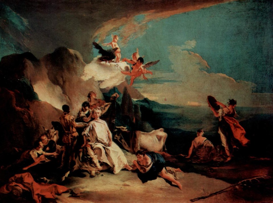 Похищение Европы, c.1720 - c.1722