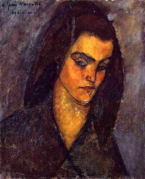Нищая женщина, 1909
