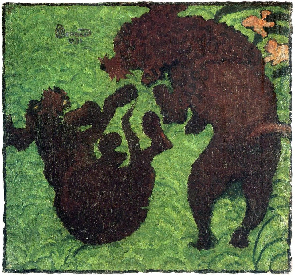 Два пуделя, 1891