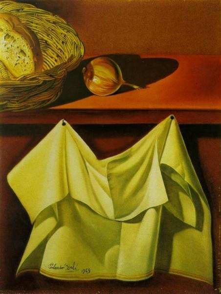 Без названия (Натюрморт с белой тканью), 1969